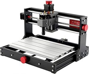 VEVOR Fresatrice CNC 3018 A 3 Assi – Mandrino 60W, Area 300x180x40 Mm, Per Legno, Acrilico E Plastica, Con Struttura In Alluminio